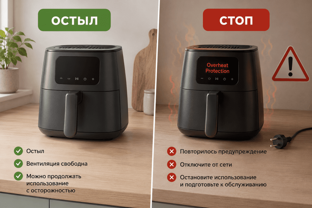 Повторный перегрев переводит сценарий в сервис