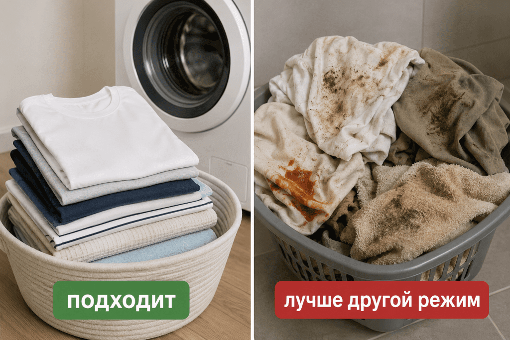 Eco подходит не для всех загрязнений