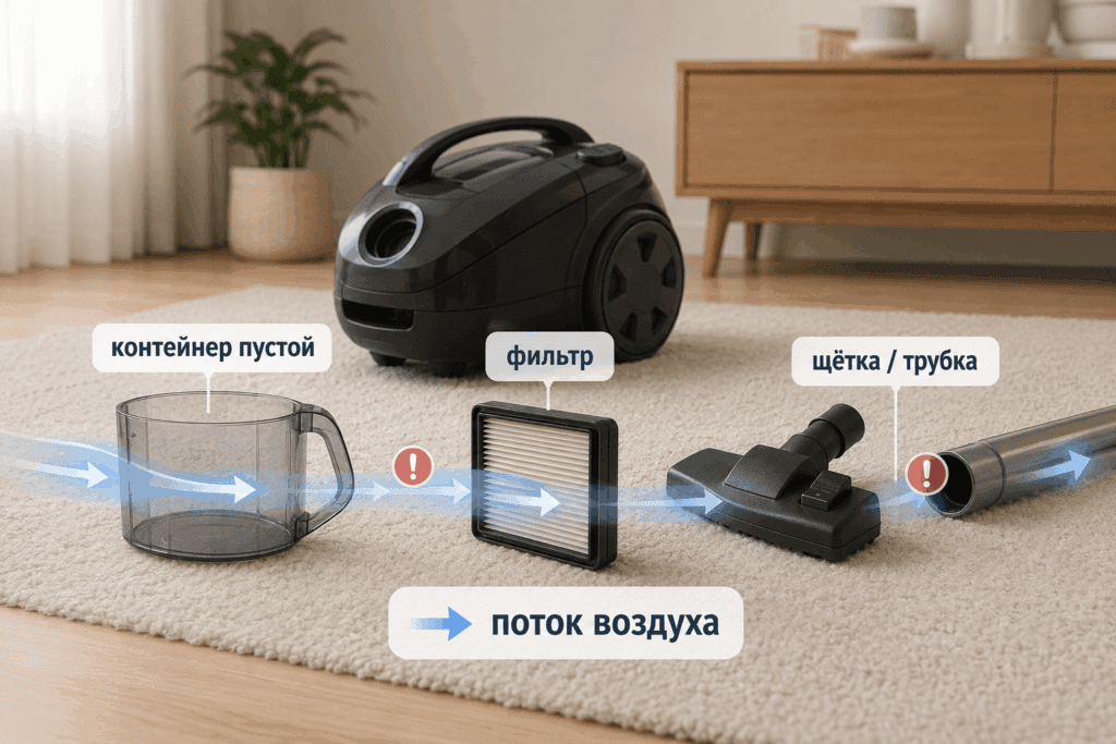 Пустой контейнер не гарантирует нормальный поток