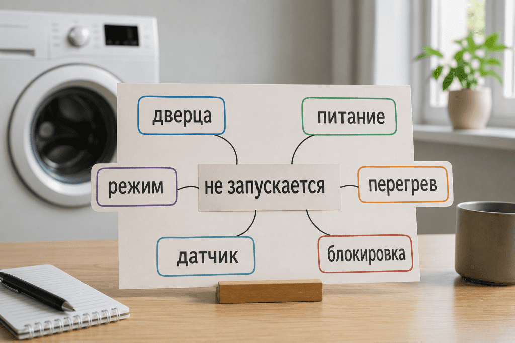 Контекст сужает причину сильнее симптома