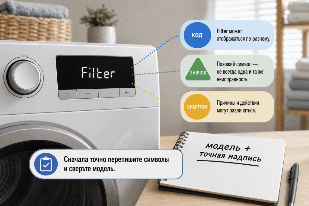 Разные сигналы требуют разной проверки