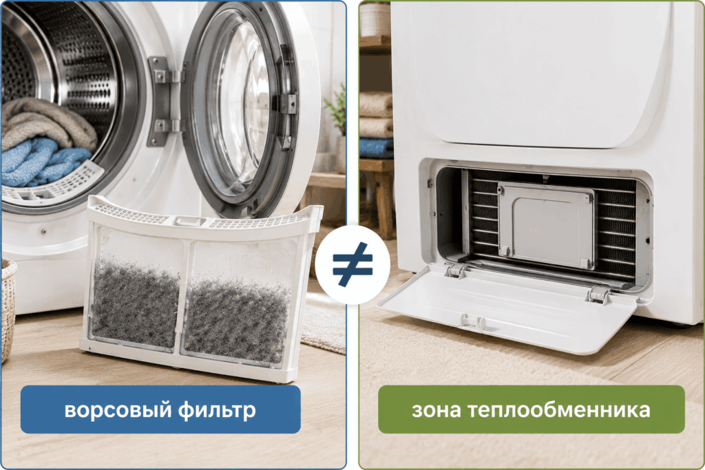 Разные зоны обслуживания не смешиваются