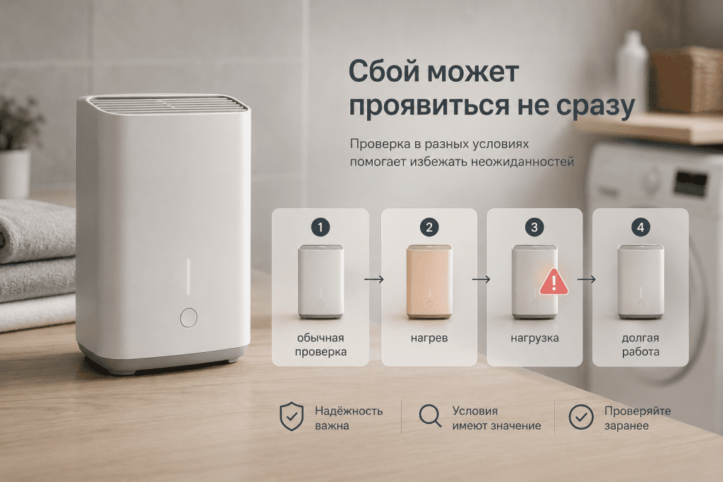 Плавающий сбой зависит от условий проверки