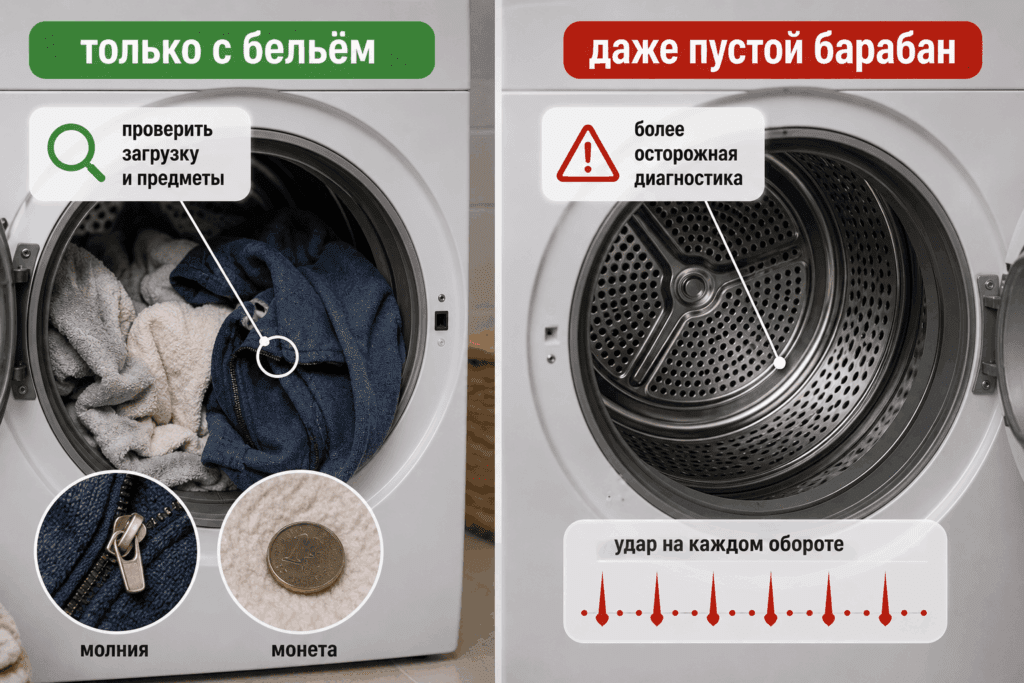 Условия шума важнее названия детали