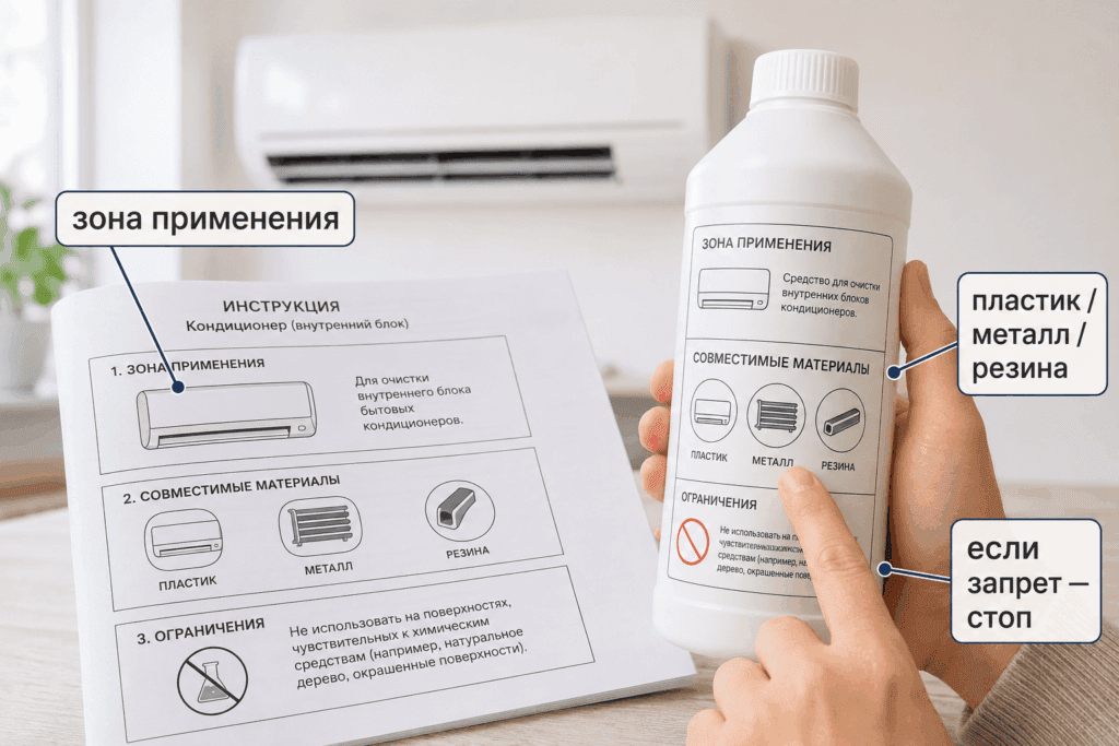 Инструкция модели важнее обещаний этикетки