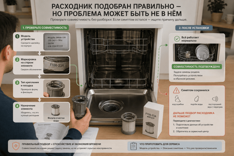 Безопасный путь от подбора к диагностике симптома