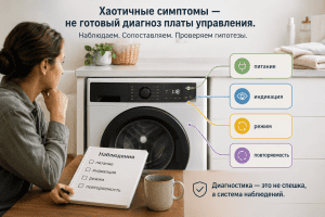 Хаотичные симптомы: когда вообще думать о плате управления