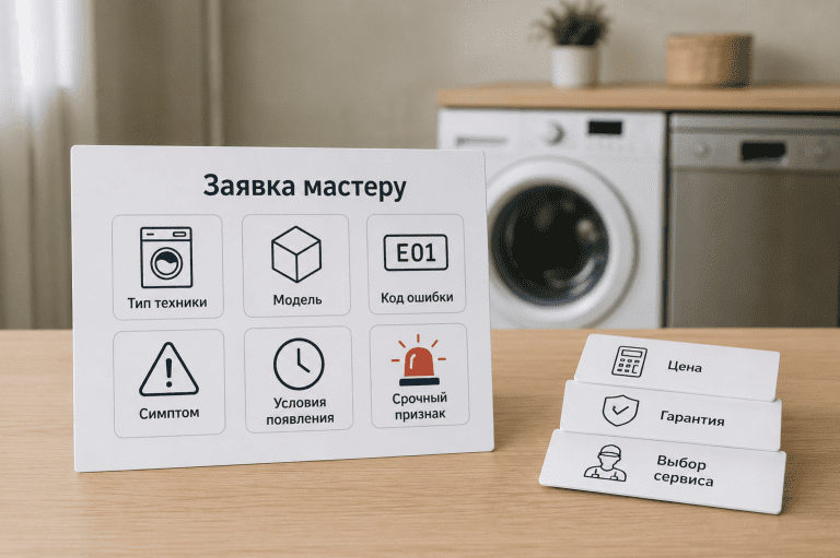 Короткая заявка отделена от лишних вопросов