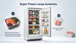 Когда включать Super Freeze