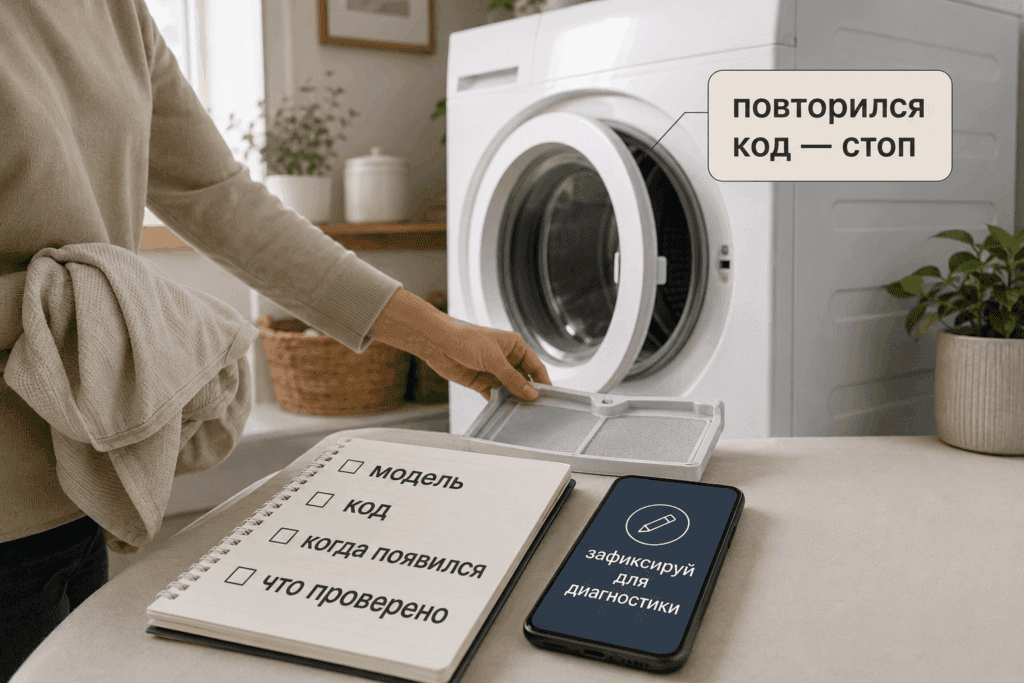 Повтор ошибки переводит проверку в сервис