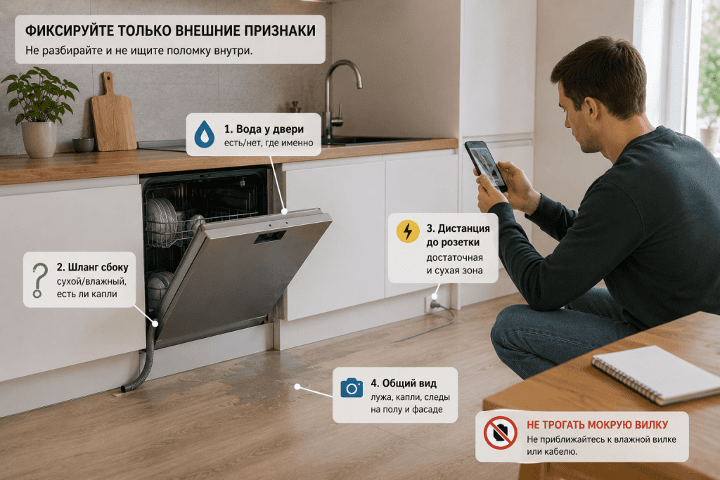 Безопасный внешний осмотр ПММ без разборки и повторного запуска