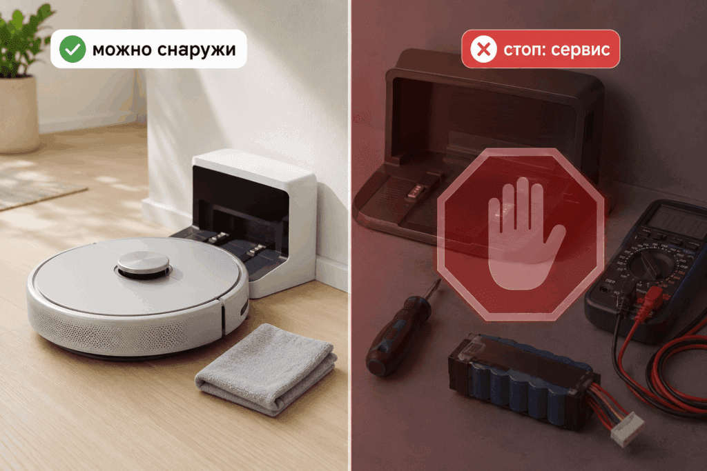 Граница между проверкой и сервисом