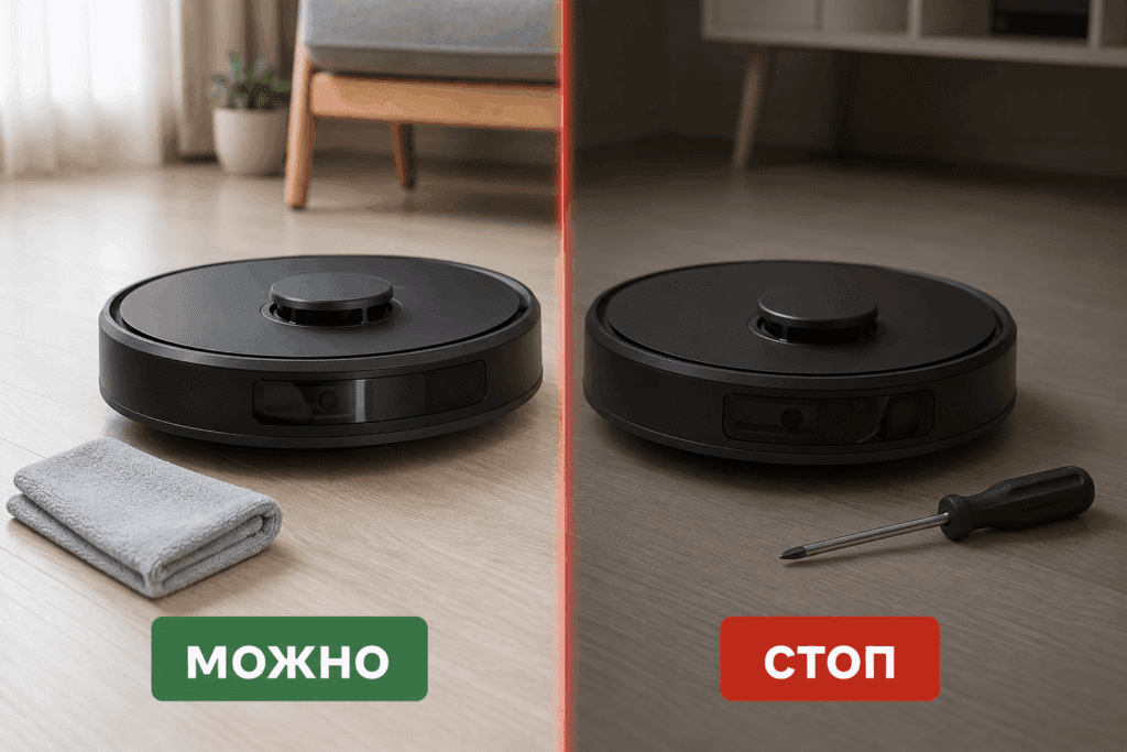 Стоп-сигнал перед разборкой лидара