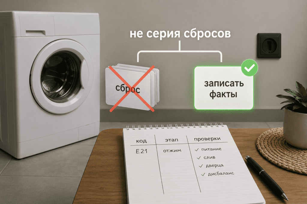 Опасные признаки прекращают проверочный запуск