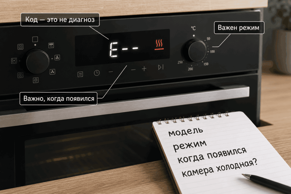 Код ошибки как дополнительный сигнал