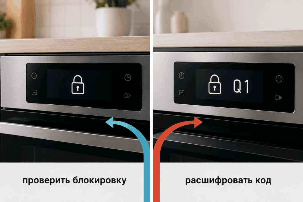 Код ошибки важнее общего значка замка