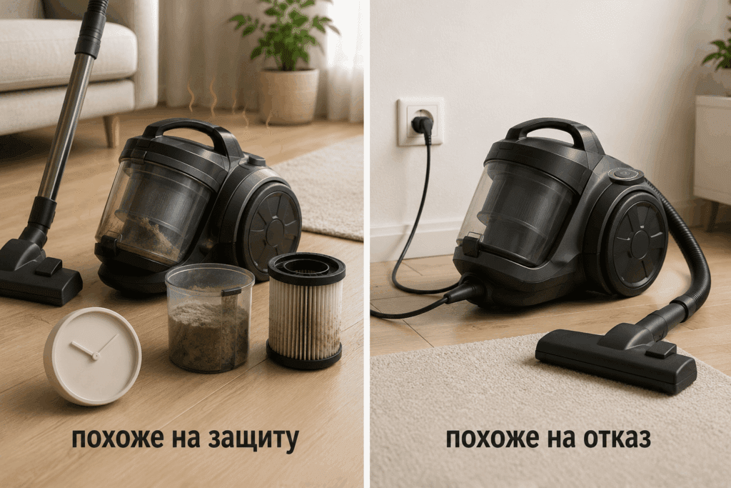 Различие перегрева и полного отказа