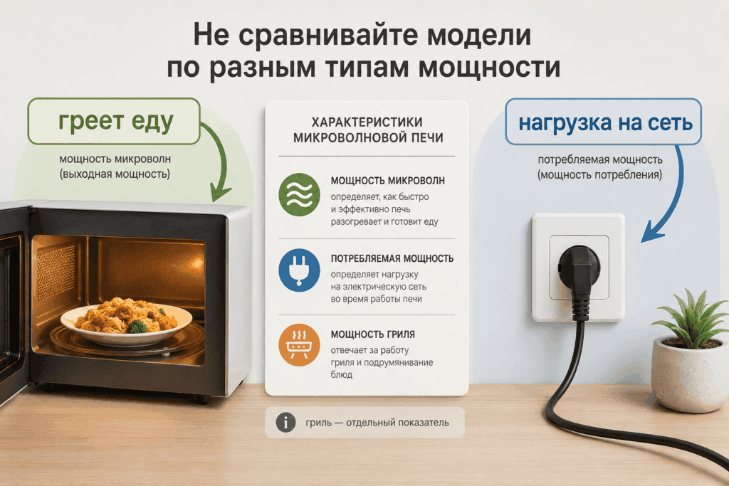 Разные мощности отвечают за разные решения