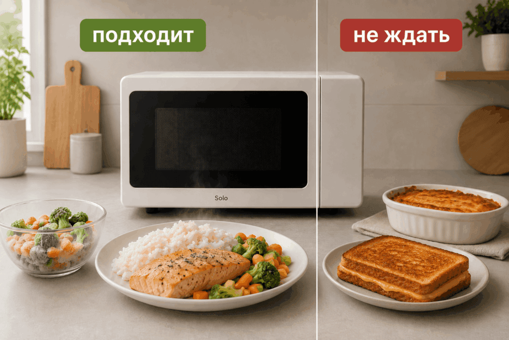 Граница возможностей соло-микроволновки без переплаты