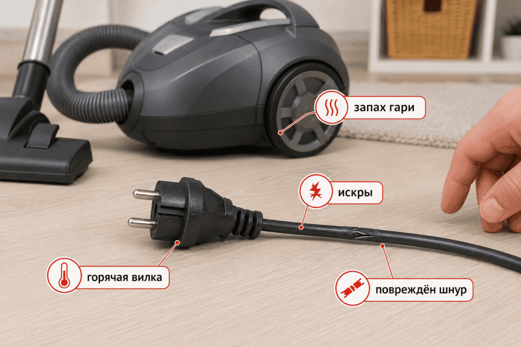 Стоп-сигналы перед повторным включением