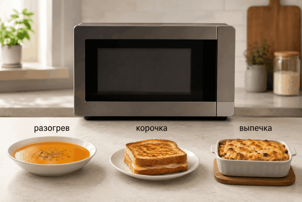 Выбор режима по повторяющейся кухонной задаче
